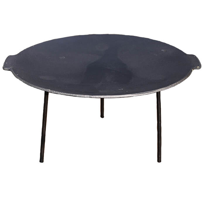 Litinová grilovací pánev 60 cm